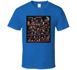 Nintendo Donkey Kong Mario Characters T Shirt