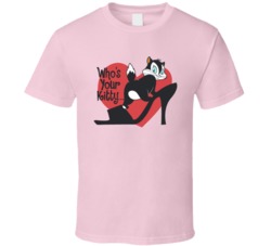 Penelope Cat Who's Your Kitty Pepe Le Pew T Shirt