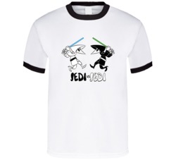Spy Vs Spy Jedi Parody T Shirt