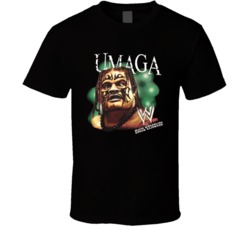 Umaga Edward Smith Fatu Popular Wrestler Sports Fan T Shirt