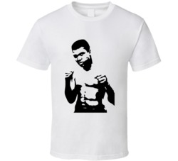 Muhammad Ali Shilouette Boxing T Shirt