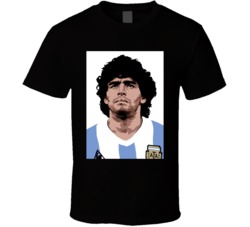 Diego Maradona Argentina Soccer Legend T Shirt