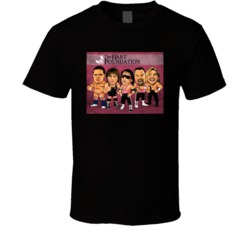 Bret Owen Hart Jim The Anvil Davey Boy The Tart Foundation T Shirt