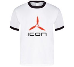 Icon Aircraft Plane Logo T Shirt