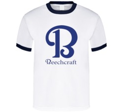Beechcraft Aircraft Logo T Shirt