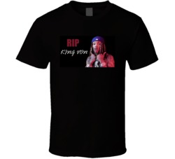 Rip King Von Atlanta Rapper T Shirt