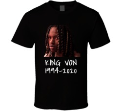 King Von Tribute Chicago Rapper T Shirt