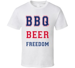 Nevada Crazy Guy Bbq Beer Freedom T Shirt