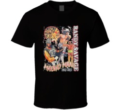 Randy Savage Macho Man Popular Wrestler Sports Fan T Shirt
