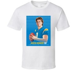Justin Herbert Los Angeles Rookie Qb T Shirt