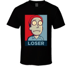 Jerry Rick And Morty Hope Loser T Shirt