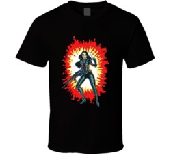 Gi Joe Cobra Character Card Baroness T Shirt
