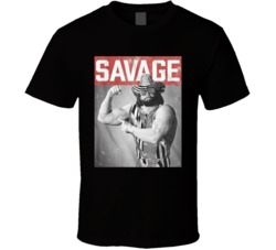 Randy Macho Man Savage Magazine T Shirt