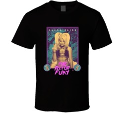 Alexa Bliss Five Feet Of Fury Popular Wrestler Sports Fan T Shirt