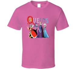 Golden Girls Queens Cartoon Princess Parody T Shirt