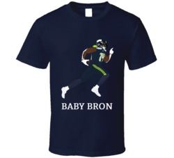 Baby Bron Dk Metcalf Seattle Football T Shirt