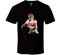 Patrick Mahomes Texas Tech Kansas City Football Mash Up T Shirt