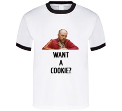 Teddy Kgb Rounders Want A Cookie T Shirt