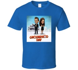 Groundhog Day Caricature Poster Bill Murray T Shirt