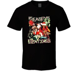 Seasons Beatings Popular Wrestlers Sports Fan Christmas T Shirt