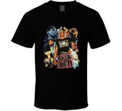 Dennis Rodman Popular Wrestling Sports Fan T Shirt