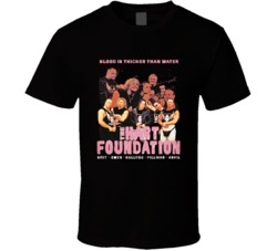 The Hart Foundation Blood Is Thicker Than Water Popular Wrestlers Fan 