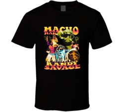 Macho Man Randy Savage Popular Wrestler Fan T Shirt