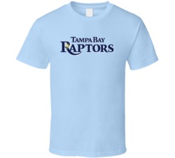 Tampa Bay Raptors Toronto Basketball Mash Up Parody Fan T Shirt