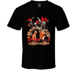 Steve Austin Triple H 2 Man Power Trip Popular Wrestlers Fan T Shirt
