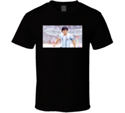 Diego Maradona Angel Wings Argentina T Shirt