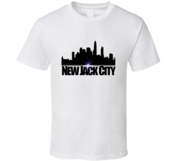 New Jack City Nino Brown New York Landscape T Shirt