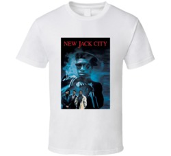 New Jack City Movie Poster Nino Brown T Shirt