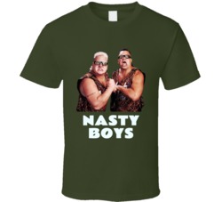 Nasty Boys Brian Knobbs Jerry Sags T Shirt