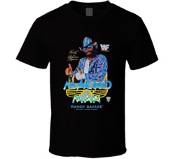 Randy Savage Macho Man Popular Wrestling Sports Fan T Shirt