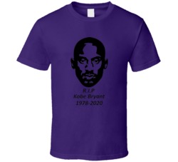 Kobe Bryant Tribute Rip 1978-2020 T Shirt