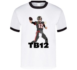 Tom Brady Tampa Bay Quarter Back Goat Tb 12 T Shirt