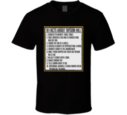 10 Facts About Taysom Hill New Orleans Quarterback Football T Shirt