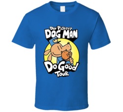 Dog Man Do Good Tour Popular Childrens Books T Shirt