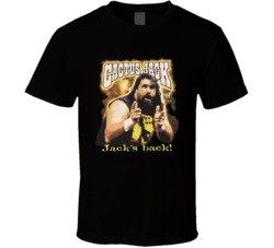 Cactus Jack Jack's Back Popular Wrestler Sports Fan T Shirt