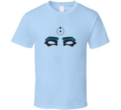 Doctor Manhattan Big Face Watchmen T Shirt