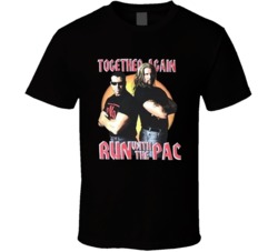 Together Again Run With The Pac Popular Wrestlers Sports Fan T Shirt