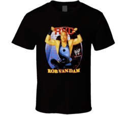 Rob Van Dam Van Rvd Popular Wrestler Fan T Shirt