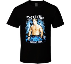 Jericho Save Us Popular Wrestler Fan T Shirt