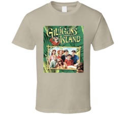 Gilligans Island Classic Tv Show Skipper Professor T Shirt