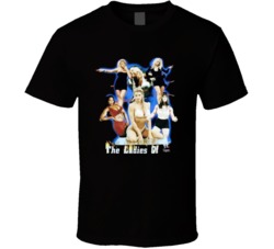 The Ladies Of Wrestling Popular Wrestlers Sports Fan T Shirt