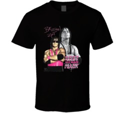 Bret Hart Hitman Popular Wrestling Superstar Fan T Shirt