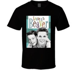 Leave It To Beaver Wally Cleaver Black And White T Shirt