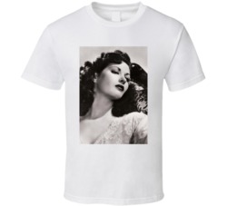 Yvonne De Carlo Black And White The Munsters Lily T Shirt