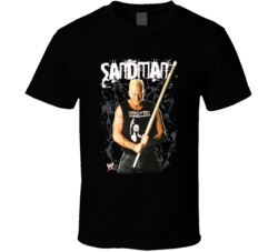 Sandman Popular Wrestler Sports Fan T Shirt