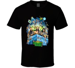 Money In The Bank Popular Wrestlers Sports Fan T Shirt